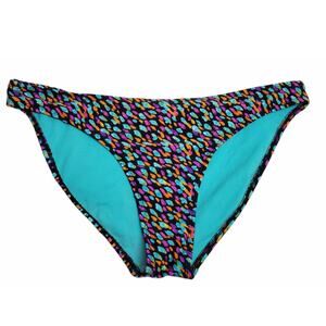 Eidon Colorful Design Bikini Swim Suit Bottom - Size Extra Large
